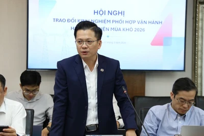 Phó Tổng Giám đốc NSMO Nguyễn Quốc Trung phát biểu khai mạc Hội nghị. 