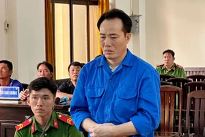 Bị cáo Trần Văn Thanh. (Ảnh: VĂN VŨ)