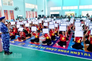 Sôi nổi cuộc thi “Em yêu biển, đảo quê hương” tại phường Rạch Giá.