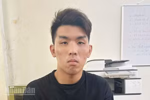 Bị can Trương Quốc Đạt.