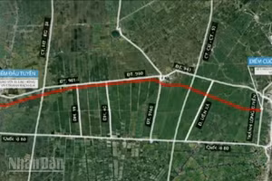 Dự án kết nối Long Xuyên-Rạch Giá.