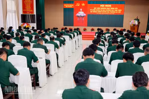 Quang cảnh hội nghị. (Ảnh: PHƯƠNG VŨ)