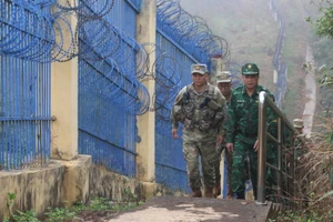 Tuần tra chung là một hoạt động phối hợp thường xuyên của lực lượng biên phòng 2 nước Việt Nam-Trung Quốc.