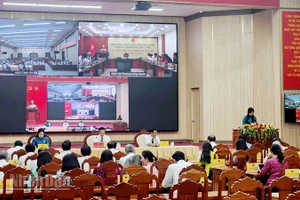 Quang cảnh kỳ họp.