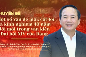 Một số vấn đề mới, cốt lõi và kinh nghiệm 40 năm đổi mới trong văn kiện Đại hội XIV của Đảng