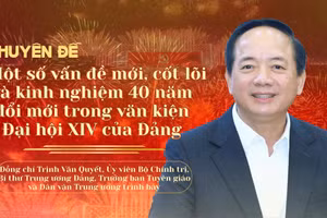 Một số vấn đề mới, cốt lõi và kinh nghiệm 40 năm đổi mới trong văn kiện Đại hội XIV của Đảng