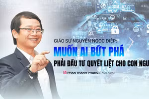 Muốn AI bứt phá phải đầu tư quyết liệt cho con người