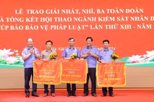 Báo Bảo vệ pháp luật đã 13 lần chủ trì, phối hợp các đơn vị liên quan tổ chức Hội thao ngành kiểm sát nhân dân.