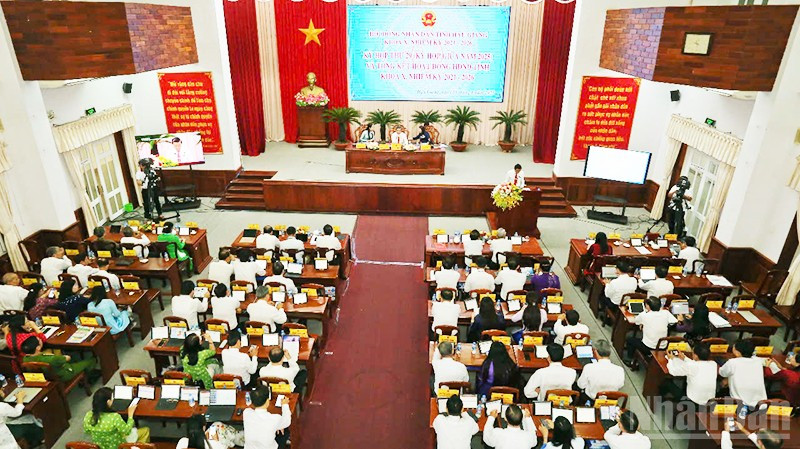Kỳ họp thứ 29 Hội đồng nhân dân tỉnh Hậu Giang khóa X, nhiệm kỳ 2021-2026.