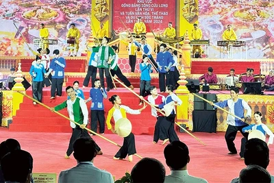 Điệu múa của đồng bào Khmer tại Cần Thơ.