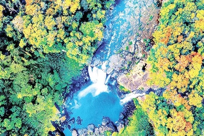 Vẻ đẹp hùng vĩ, trữ tình của thác K50.