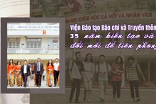 Viện Đào tạo Báo chí và Truyền thông: 35 năm kiến tạo và đổi mới để tiên phong