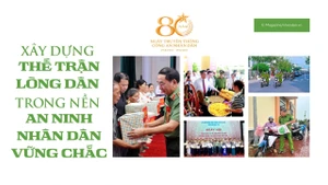Xây dựng thế trận lòng dân trong nền an ninh nhân dân vững chắc