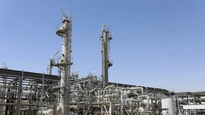 Nhà máy lọc dầu ở tỉnh Wasit, Iraq. (Nguồn: THX/TTXVN)