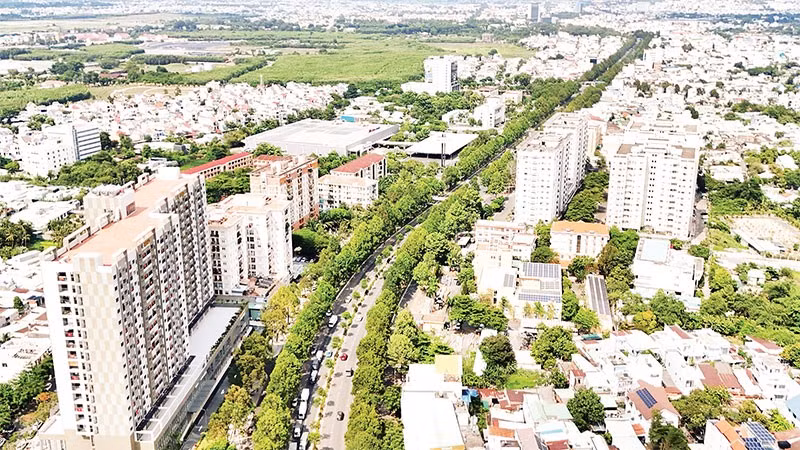 Một dự án nhà ở xã hội ở phường Trấn Biên, tỉnh Đồng Nai.