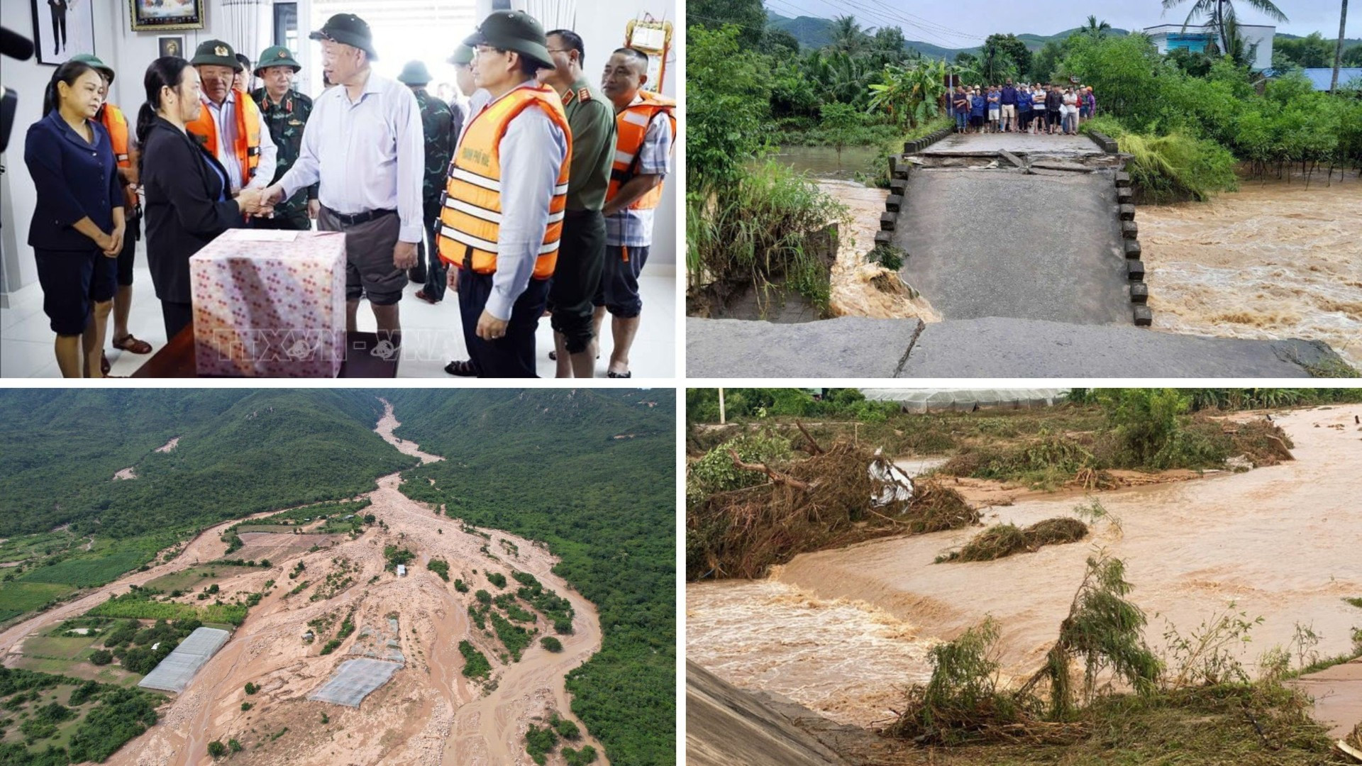 Tin nổi bật ngày 2/11: Tổng Bí thư Tô Lâm thăm người dân vùng lũ tại Huế; mưa lũ gây sập cầu dân sinh, sạt lở núi tại Quảng Ngãi