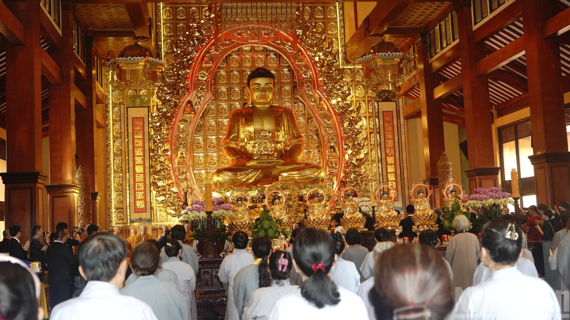 Lễ dâng y Kathina Hoàng gia Thái Lan lần thứ 18 diễn ra tại Việt Nam Quốc Tự.