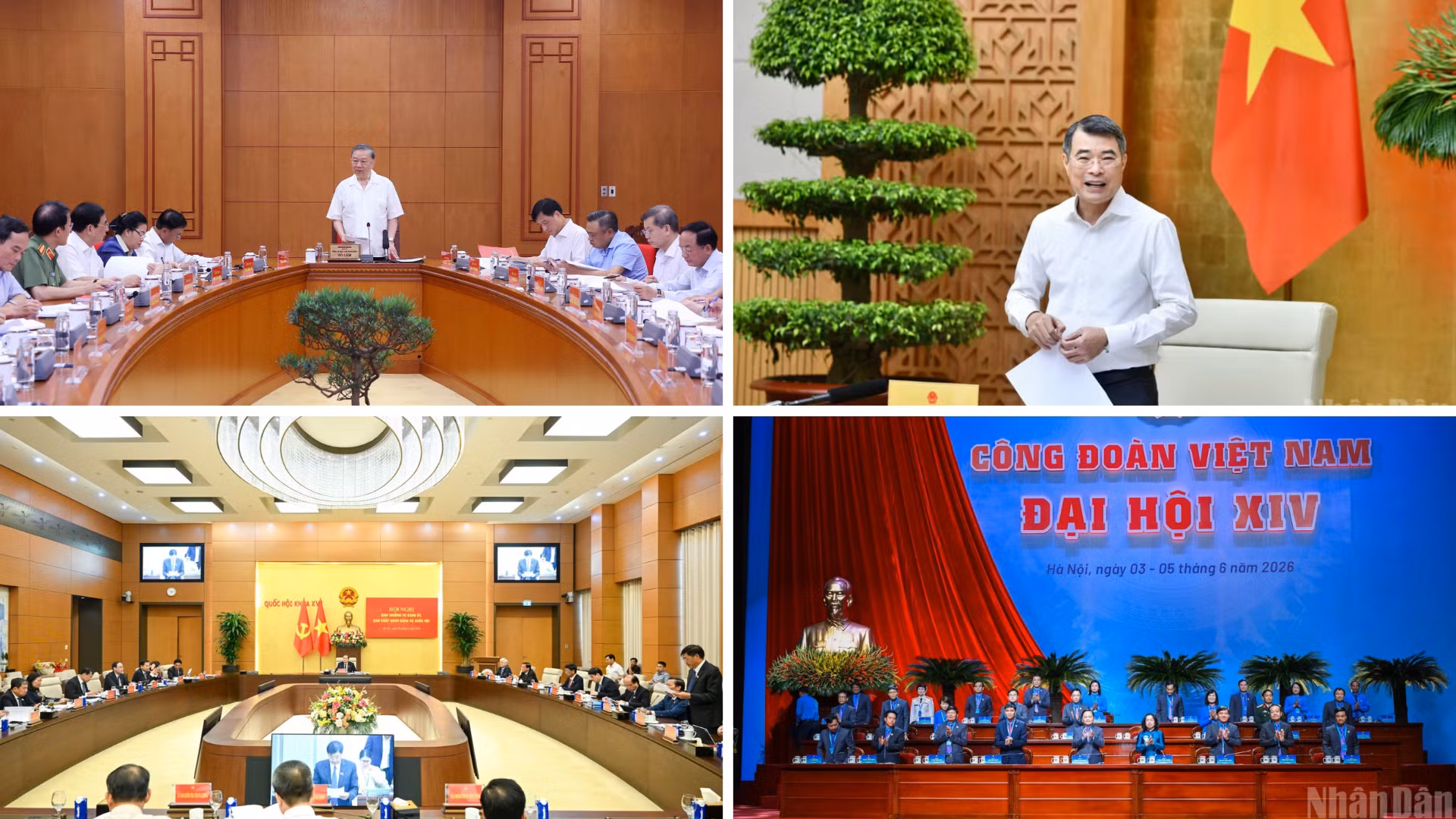 Tin nổi bật ngày 3/6: Xây dựng nền quản trị xã hội hiện đại là một đột phá chiến lược; Chính phủ họp phiên thường kỳ tháng 5; Đại hội XIV Công đoàn Việt Nam