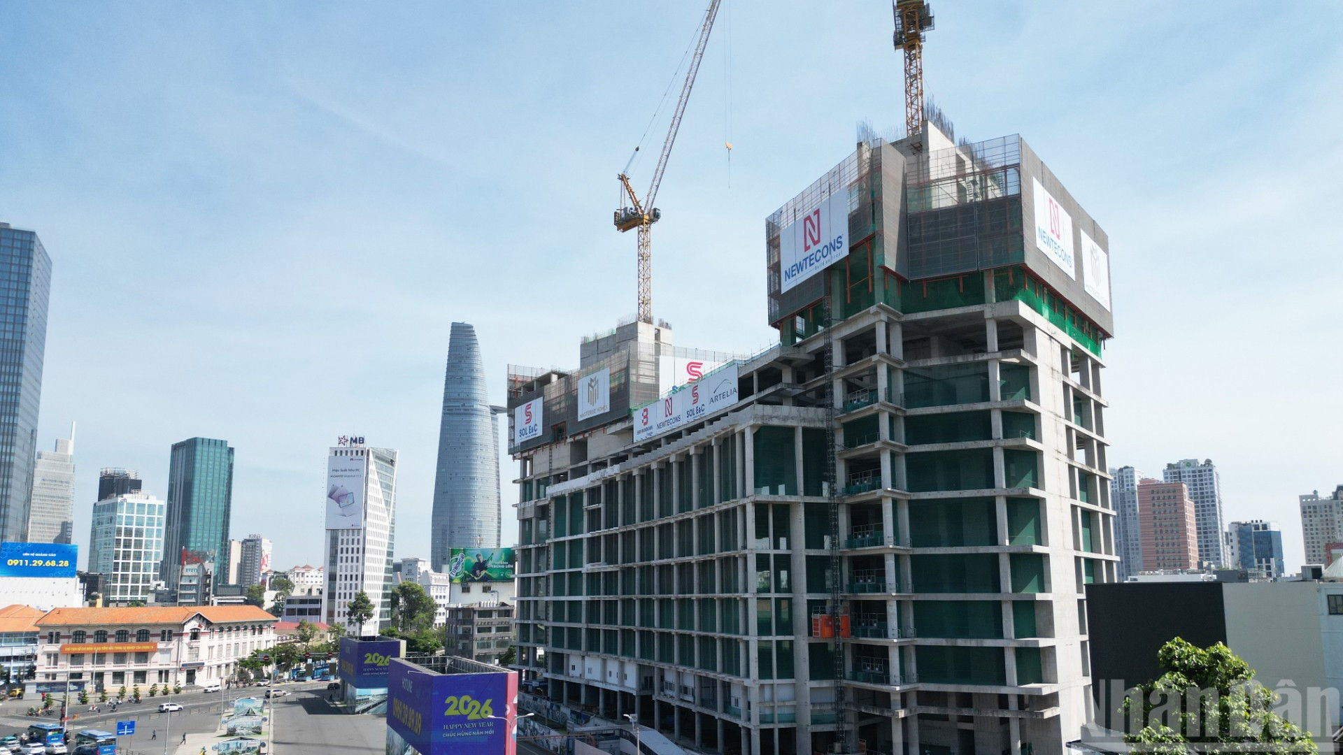 Dự án Tứ giác Bến Thành, công trường tổ hợp đa chức năng đã ghi nhận những chuyển biến mới, cho thấy dấu hiệu tái khởi động sau giai đoạn đình trệ kéo dài.