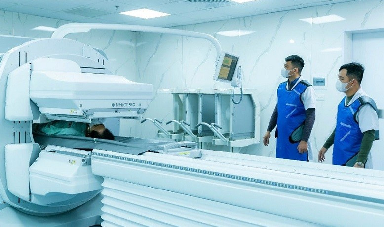 Cơ sở mới được trang bị máy SPECT.CT hiện đại,