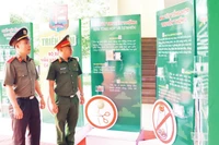 Công an Thành phố Hồ Chí Minh tuyên truyền về tác hại của ma túy.