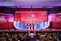 Bảo tàng Hồ Chí Minh tổ chức Lễ kỷ niệm 55 năm ngày thành lập. (Ảnh: THANH TÙNG)