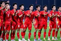 U23 Việt Nam thi đấu quả cảm và kiên cường để giành chiến thắng trước U23 Hàn Quốc. (Ảnh: AFC)