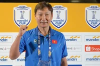 Huấn luyện viên Kim Sang Sik đặt niềm tin vào đội tuyển U23 Việt Nam. (Ảnh: VFF)