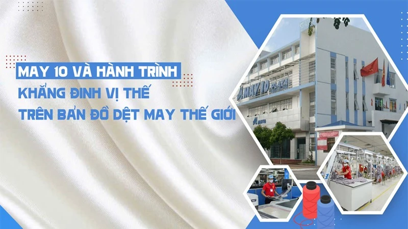 May 10 và hành trình khẳng định vị thế trên bản đồ dệt may thế giới
