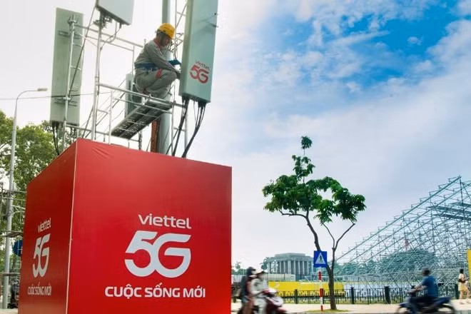 Tập đoàn Viettel nghiên cứu, phát triển thiết bị 5G, sản phẩm thuộc danh mục sản phẩm công nghệ chiến lược.