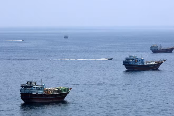 Eo biển Hormuz. (Ảnh: THX/TTXVN)