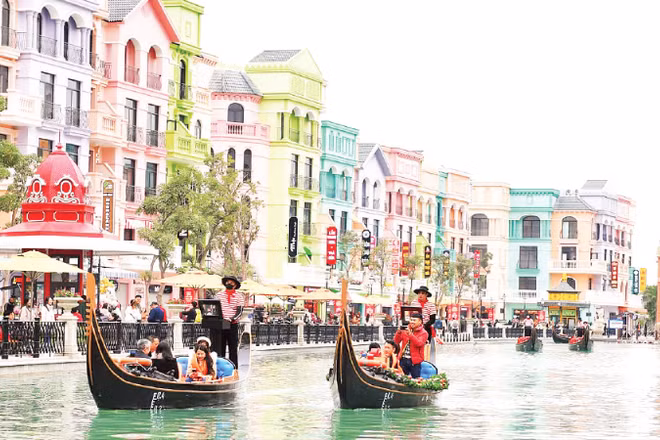 Một góc đô thị tại Vinhomes Oceanpark 2 (Hưng Yên).