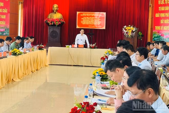 Quảng Ngãi: Tháo gỡ vướng mắc, khó khăn ở cơ sở