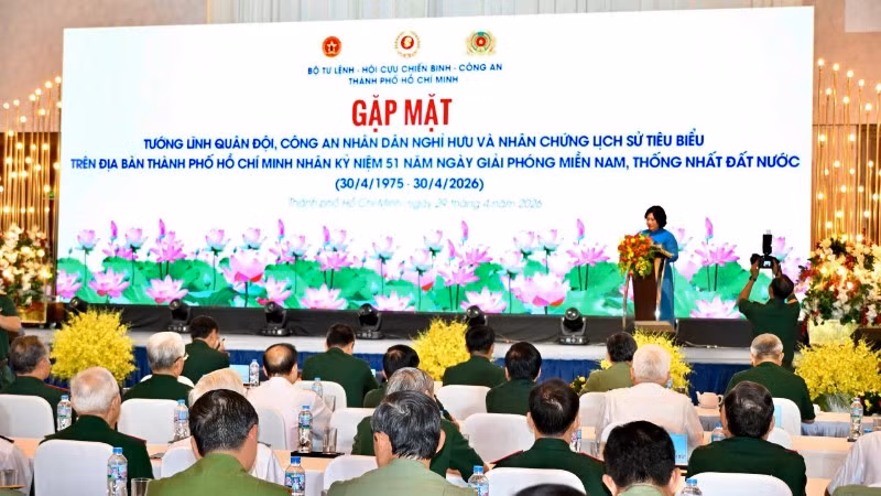 Quang cảnh buổi gặp mặt.