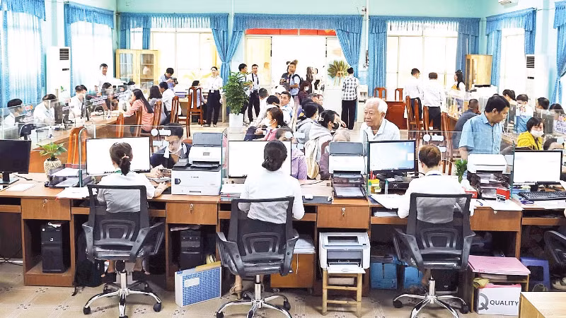 Trung tâm Phục vụ hành chính công phường Trấn Biên, tỉnh Đồng Nai.