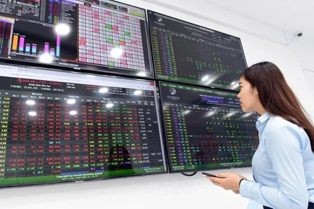 Các công ty chứng khoán đưa ra nhiều dự báo lạc quan về triển vọng thị trường chứng khoán Việt Nam giai đoạn tới. (Ảnh: TRỌNG HIẾU)