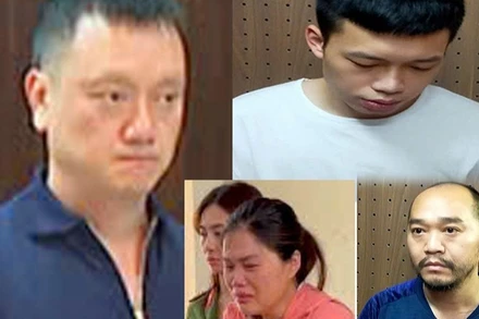 Các bị can bị khởi tố bổ sung hành vi phạm tội.