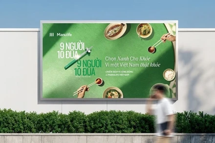 Chiến dịch ‘Chọn XANH Cho KHỎE’ khuyến khích cộng đồng thay đổi thói quen, chẳng hạn dùng đôi đũa gắp chung khi ăn, để hạn chế các bệnh lý hệ tiêu hóa.