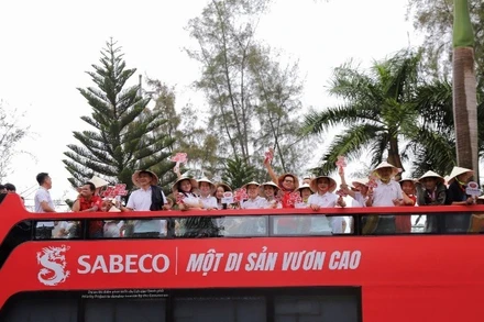 Nhân viên SABECO tham gia hoạt động “Hành trình di sản”, lan tỏa tinh thần đoàn kết và niềm tự hào về di sản 150 năm.