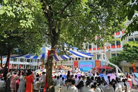 Khai giảng năm học 2025-2026 tại Trường tiểu học, THCS và THPT Khương Hạ.