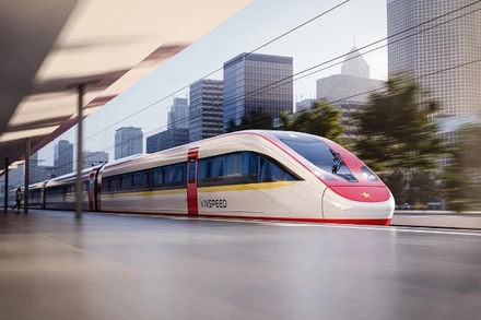 Hình ảnh minh họa thiết kế tàu tốc độ cao của VinSpeed.