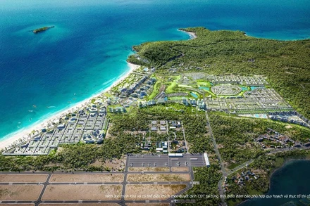 CaraWorld là đại đô thị biển đầu tiên tại Việt Nam có vị trí liền kề sân bay và cảng quốc tế.