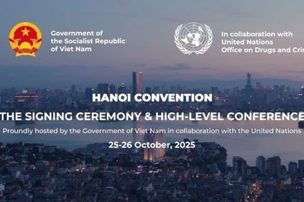 Hà Nội đăng cai Lễ mở ký Công ước Liên hợp quốc về chống tội phạm mạng từ ngày 25 đến 26/10/2025. (Ảnh chụp màn hình: TRUNG HƯNG)