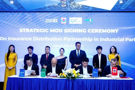 Bảo Minh cùng các đối tác chiến lược ký thỏa thuận hợp tác.