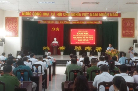 Khai mạc vận hành thử nghiệm các cơ quan Đảng, Nhà nước, Mặt trận Tổ quốc và các tổ chức chính trị-xã hội phường Bình Kiến.