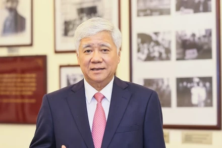 Đồng chí Đỗ Văn Chiến, Ủy viên Bộ Chính trị, Bí thư Trung ương Đảng, Bí thư Đảng ủy Mặt trận Tổ quốc, các đoàn thể Trung ương, Chủ tịch Ủy ban Trung ương Mặt trận Tổ quốc Việt Nam. (Ảnh: Quang Vinh)