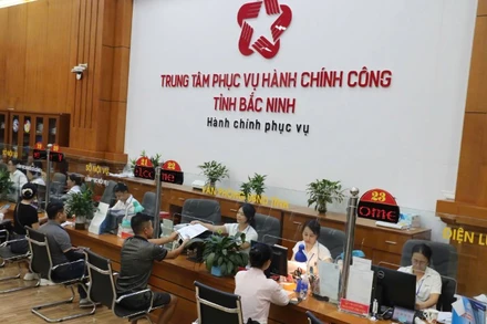 Trung tâm Phục vụ hành chính công tỉnh Bắc Ninh.