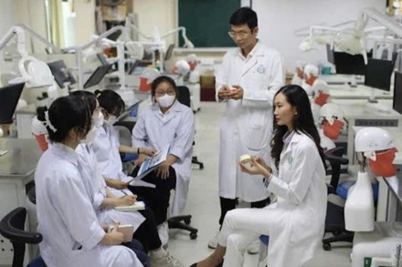 Học viên, sinh viên Trường đại học Y Dược được học tập thực hành tại cơ sở hiện đại.