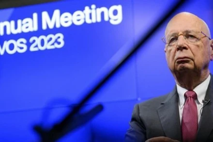 Chủ tịch điều hành WEF Klaus Schwab. (Nguồn: DW)