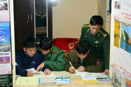 Bộ đội Biên phòng ươm mầm tương lai nơi biên cương